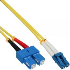 InLine Inline Kabel światłowodowy optyczny Duplex LC/SC 9/125µm, OS2, 25m