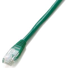 Equip Patchcord Cat5e, U/UTP, 7.5m, zielony (825445) Tīkla vadi