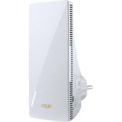 Asus AX1800 Dual Band WiFi 6 Range Extender RP-AX56 802.11ax, 1201+574  Mbit/s, 10/100/1000 Mbit/s, Ethernet LAN (RJ-45) ports 1, Mesh Support Yes, MU-MiMO No, No mobile broadband, Antenna type 3xInternal, White
