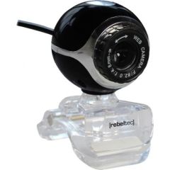 Rebeltec Vision Web Kamera ar Mikrofonu Melna (Ir veikalā) WEB Kameras