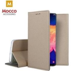 Mocco Smart Magnet Book Case Grāmatveida Maks Telefonam LG K52 Zeltains