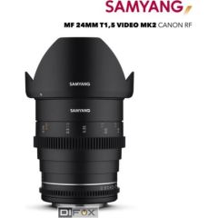 Samyang MF 24mm T1,5 VDSLR MK2 Canon RF