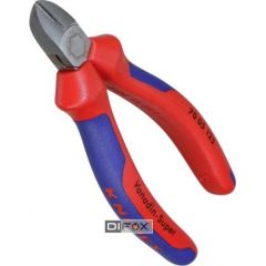 KNIPEX wire cutter chrome 125 mm