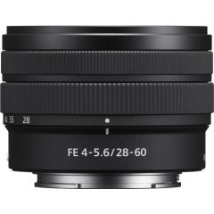 Sony FE 28-60mm f/4-5.6 lens, black