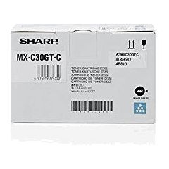 Sharp Toner Cyan (MXC30GTC) Lāzerprinteru izejmateriāli