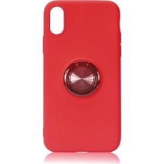 Fusion ring silikona aizsargapvalks ar magnetu Apple iPhone 12 Pro Max sarkans