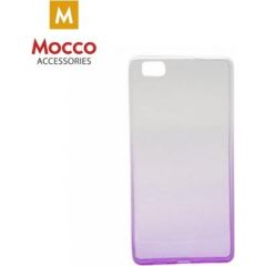Mocco Gradient Силиконовый чехол С переходом Цвета Samsung J330 Galaxy J3 (2017) Прозрачный - Фиолетовый