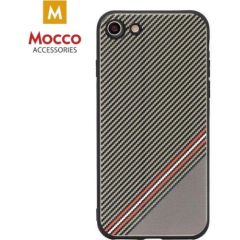Mocco Trendy Grid And Stripes Силиконовый чехол для Apple iPhone X / XS Коричневый (Pattern 1)
