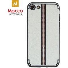 Mocco Trendy Grid And Stripes Силиконовый чехол для Apple iPhone X / XS Белый (Pattern 3)