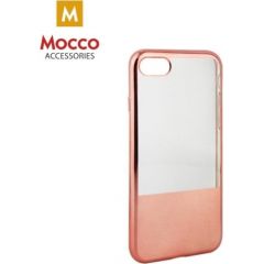 Mocco ElectroPlate Half Силиконовый чехол для Samsung J330 Galaxy J3 (2017) Розовый