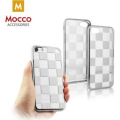 Mocco ElectroPlate Chess Силиконовый чехол для Samsung G950 Galaxy S8 Серебряный