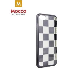 Mocco ElectroPlate Chess Aizmugurējais Silikona Apvalks Priekš  Samsung G950 Galaxy S8 Melns