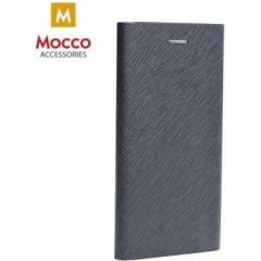 Mocco Bravo Book Case Grāmatveida Maks Telefonam Apple iPhone X Zils