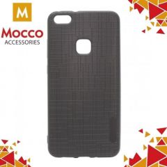 Mocco Cloth Силиконовый чехол с текстурой для Samsung G955 Galaxy S8 Plus Черный