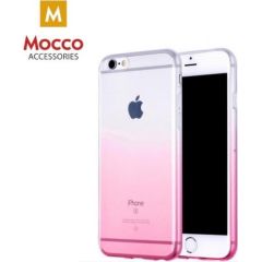 Mocco Gradient Силиконовый чехол С переходом Цвета Samsung G955 Galaxy S8 Plus Прозрачный - Розовый