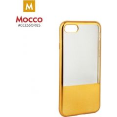 Mocco ElectroPlate Half Силиконовый чехол для Huawei P8 / P9 Lite Золотой