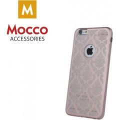 Mocco Ornament Back Case Aizmugurējais Silikona Apvalks Priekš Apple iPhone X / XS Rozā Zelts