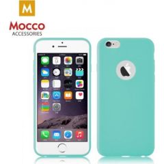 Mocco Ultra Slim Soft Matte 0.3 mm Matēts Silikona Apvalks Priekš Samsung G925 Galaxy S6 Edge Mentola Neoriģinālie Maciņi