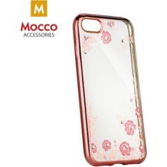 Mocco Electro Diamond Силиконовый чехол для Xiaomi Pocophone F1 Розовый - Прозрачный