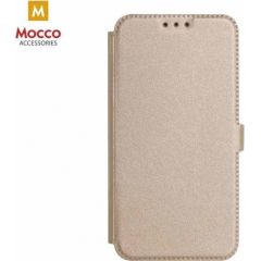 Mocco Shine Book Case Grāmatveida Maks Telefonam Xiaomi Pocophone F1 Zelts