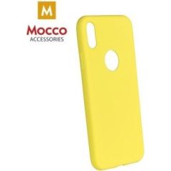 Mocco Ultra Slim Soft Matte 0.3 mm Matēts Silikona Apvalks Priekš Huawei Mate 10 Lite Dzeltens