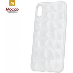 Mocco Trendy Diamonds Silikona Apvalks Priekš Apple iPhone XS Max Caurspīdīgs