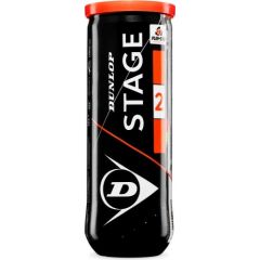 Tennis balls Dunlop STAGE 2 ORANGE 3-tube ITF