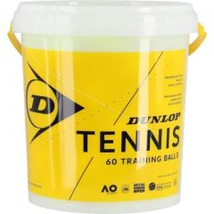 Tennis balls Dunlop TRAINING pressure-less 60-bucket