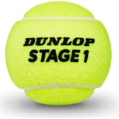 Tennis balls Dunlop STAGE 1 GREEN 60-bucket ITF