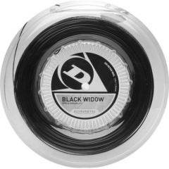 Струны для тениса Dunlop Black Widow 1.26mm 200m Co-PE monofilament чёрная