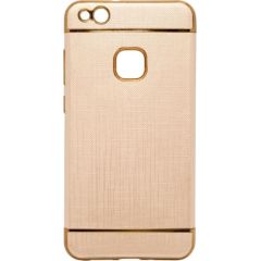 Mocco Exclusive Crown Back Case Silikona Apvalks Ar Zelta Elementiem Priekš Apple iPhone 6 Plus Zeltains
