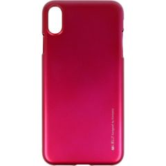 Mercury i-Jelly Back Прочный Силиконовый Чехол для  Apple iPhone XS MAX Розовый