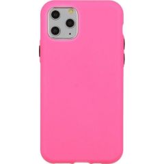 Mocco Soft Cream Silicone Back Case Силиконовый чехол для Apple iPhone 12 Mini Розовый