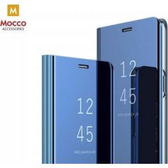 Mocco Clear View Cover Case Grāmatveida Maks Telefonam Samsung Galaxy A42 5G Zils