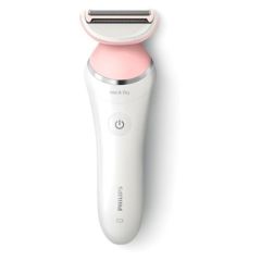 Philips SatinShave BRL140/00 Wet use, Rechargeable, Charging time 8 h, Lithium-ion, Number of shaver heads/blades 1, White/ pink
