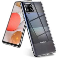 Mocco Ultra Back Case 1.8 mm Aizmugurējais Silikona Apvalks Priekš Samsung Galaxy A42 5G Caurspīdīgs Neoriģinālie Maciņi