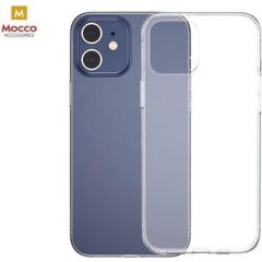 Mocco Ultra Back Case 0.3 mm Aizmugurējais Silikona Apvalks Priekš Apple iPhone 12 / iPhone 12 Pro Caurspīdīgs