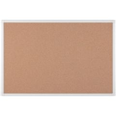 Korķa dēlis BI-OFFICE BioCote,antibakteriāls, alumīnija rāmis, 1800x1200 mm Korķa tāfeles