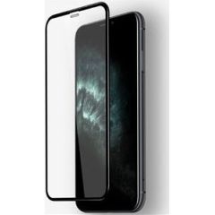 Fusion Full Glue 5D Tempered Glass  Pilnam Ekrānam Apple iPhone 11 PRO Melns