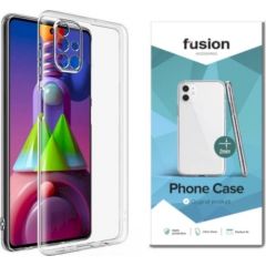 Fusion Ultra Clear Series 2 mm silikona aizsargapvalks Samsung M515 Galaxy M51 caurspīdīgs (EU Blister) Neoriģinālie Maciņi