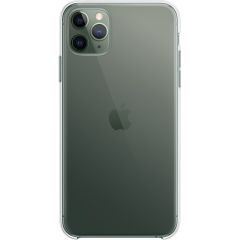 (Ir veikalā) 0.3 mm izturīgs Silikona Aizsargapvalks Priekš Apple iPhone 11 Pro Caurspīdīgs
