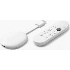 Google Chromecast 4K + Google TV, белый