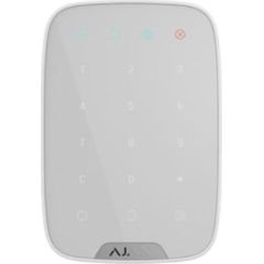 Ajax KeyPad Беспроводная сенсорная клавиатура (белый)
