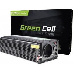 Strāvas pārveidotājs Green Cell ® 12V do 230V, 500W/1000W