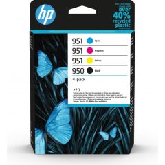 HP 950 Black 951 CMY Original Ink Tintes printeru izejmateriāli