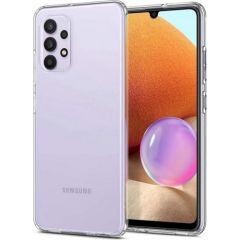 Fusion ultra 1 mm izturīgs silikona aizsargapvalks Samsung A325 Galaxy A32 4G caurspīdīgs Neoriģinālie Maciņi