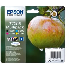 Epson Multipack 4-colours T1295 DURABrite Ultra Ink Cartridge, Black, Cyan, Magenta, Yellow Tintes printeru izejmateriāli