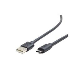 Gembird USB 2.0 cable to type-C (AM/CM), 1m, black