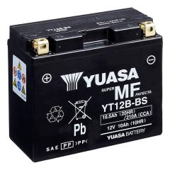 Yuasa 10Ah 210A MF YT12B-BS Startera akumulatoru baterija 150x69x13