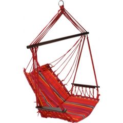 Гамак-качели HIP, с обтянутым сиденьем, материал: хлопок, цвет: красный